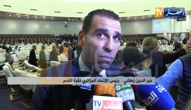 زطشي:”نسعى لمواصلة محاربة الفساد في كرة القدم الجزائرية