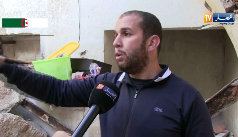 أم البواقي: حادث إنهيار جزء من منزل قديم يشرد عائلة حسان بعين مليلة