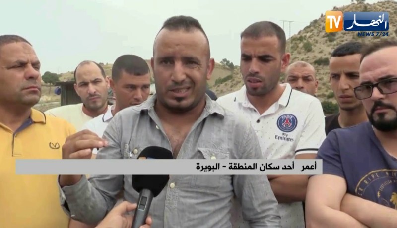البويرة: سكان منطقة حمام “كسانة” السياحية يحتجون ضد مستثمر