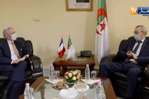 وزير الإتصال الناطق الرسمي للحكومة يستقبل السفير الفرنسي بالجزائر