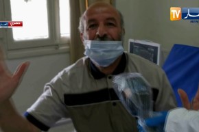 الشيخ النوي  في قلب مصلحة الأمراض المعدية بالمدية وينقل شهادات لمتماثلين للشفاء من كورونا