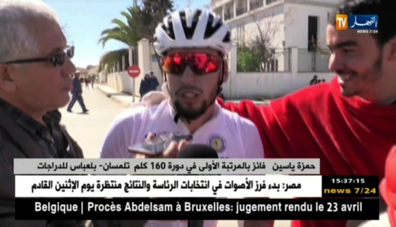 دورة الجزائر الدولية للدراجات الهوائية تحط رحالها بسيدس بلعباس