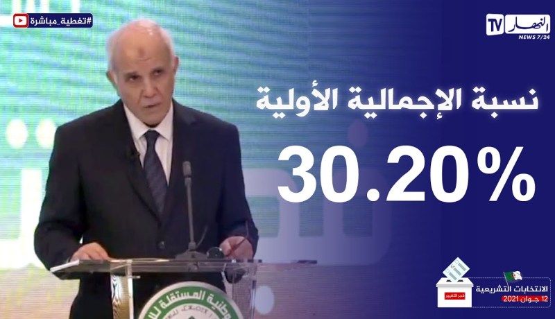محمد شرفي: نسبة المشاركة الوطنية بلغت 30.20%