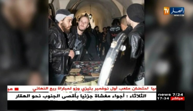 فرقة “ميتال ألجيريا ” تصنع الحدث في مواقع التواصل الإجتماعي..!!