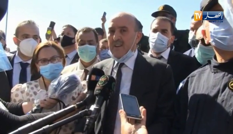 وفد وزاري يحط بالولاية للوقوف على الخسائر الناجمة عن الزلزال