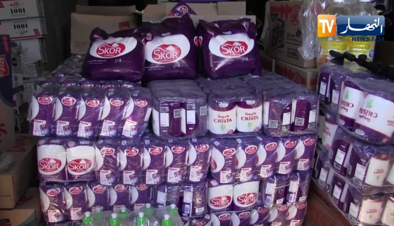 عنابة : حجز مواد غذائية واسعة الإستهلاك في عملية أمنية ناجحة