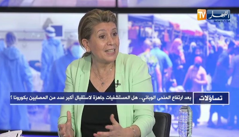 سامية حمادي:  هذا هو سبب إرتفاع حالات الإصابات بفيروس كورونا