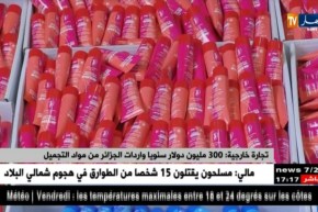 تجارة خارجية: 300 مليون دولار سنويا واردات الجزائر من مواد التجميل