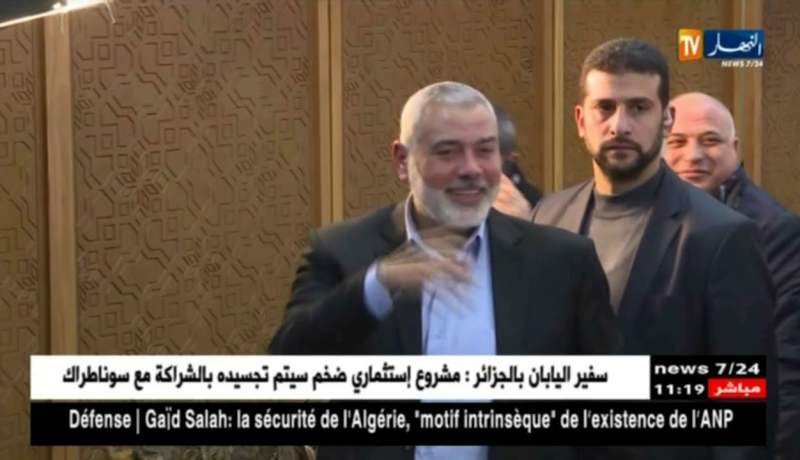 فلسطين: واشنطن تدرج “إسماعيل هنية” ضمن لائحة الإرهاب