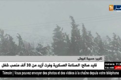 طقس/ أمطار وثلوج وإنخفاض لدرجات الحرارة بداية من مساء يوم الأحد