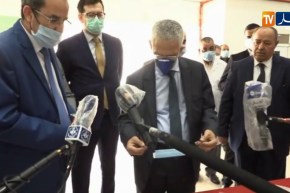 وزير الصناعة يتفقد إنتاج نسيج التابعة لـ GETEX