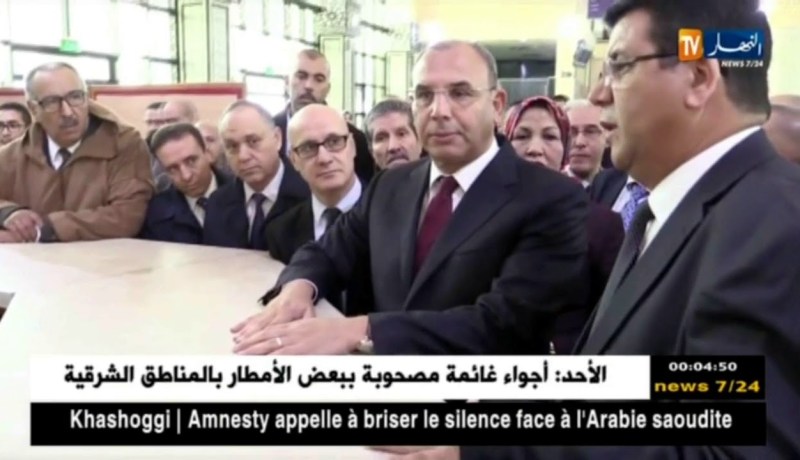 تلمسان: وزير النقل والأشغال العمومية في زيارة عمل وتفقد على قطاعه