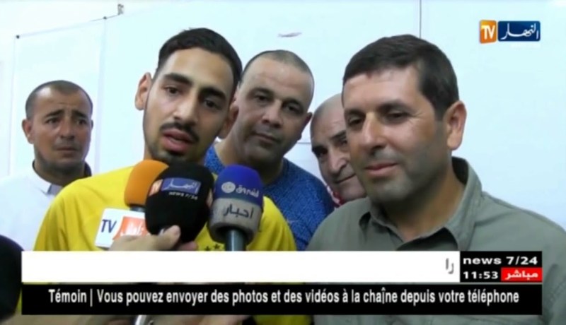 راديوز ترافق سلطات ولاية وهران خلال زيارة الدولي السابق الهواري بديار بالمستشفى