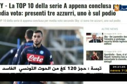 غلام يختار كأحسن مدافع وثالث أفضل لاعب في الكالتشيوهذا الموسم
