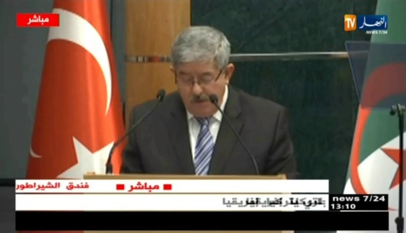 أويحيى : ” تركيا هي الزبون السادس والمورد التجاري السابع للجزائر ..!! “