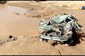 البيض: العثور على سيارة المفقودين في واد بوناجي