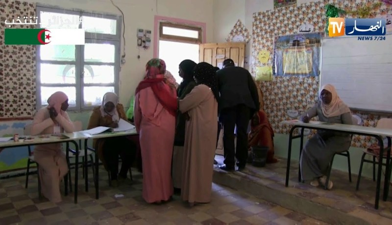 هذه هي نسبة التصويت بالمكاتب المتنقلة  للبدو الرحل في كل من تمنراست النعامة وأدرار