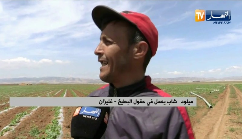غليزان : الشباب يثابرون في الفلاحة رغم مشاق الصيام
