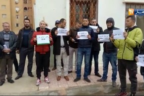 مكتتبو عدل بغيليزان يحتجون على تأخر انطلاق المشاريع !!