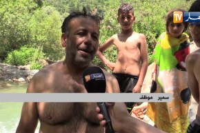 إصياف: عائلات تتخذ من وادي الشفة بديلا مثاليا عن شواطئ البحر