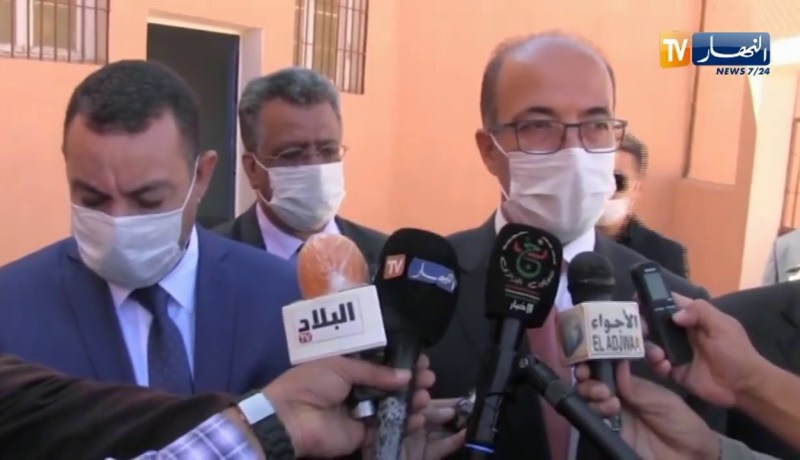 سعيدة:  المدير العام لإدارة السجون يتفقد مؤسسات إعادة التربية والتأهيل