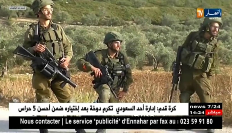 فلسطين المحتلة: فيديو يظهر فرحة جندي صهيوني بعد إقتناصه لفلسطيني