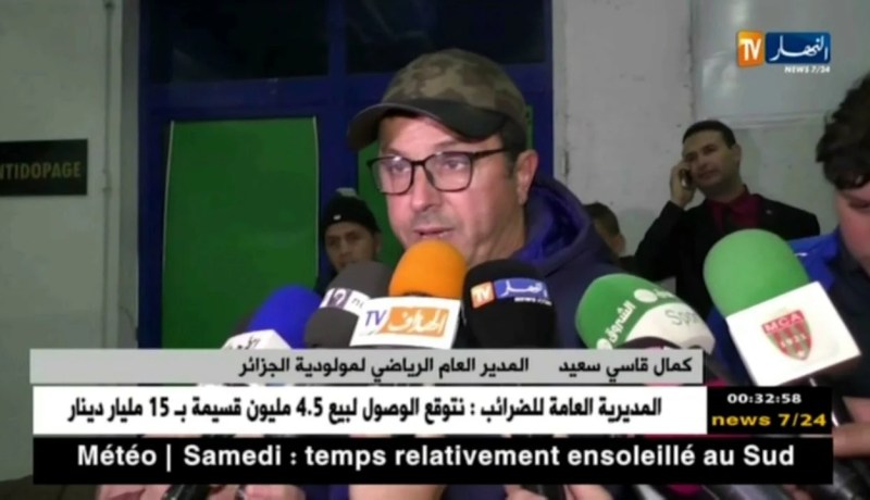 قاسي سعيد يؤكد على أحقية الكناري في إختيار الملعب للعب مواجهة الكأس