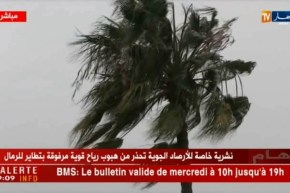 طقس: هبوب رياح قوية مرفوقة بتطاير الرمال