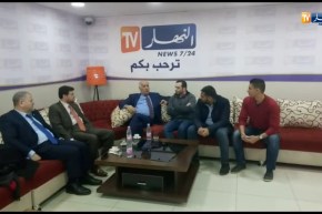 رئيس المجلس الأعلى للشباب والرياضة الفلسطيني السيد “جبريل الرجوب” ضيف تلفزيون “النهار”..