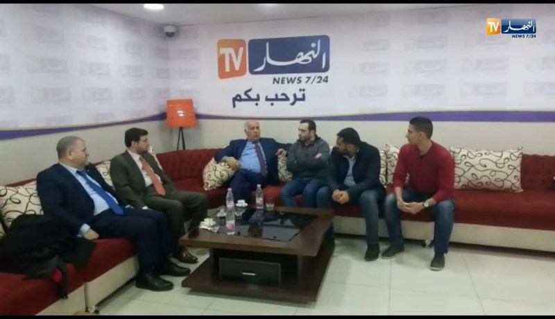 رئيس المجلس الأعلى للشباب والرياضة الفلسطيني السيد “جبريل الرجوب” ضيف تلفزيون “النهار”..