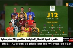 تاهرت ضمن التشكيلة المثالية للجولة ال12 من الدرجة الثانية الفرنسية