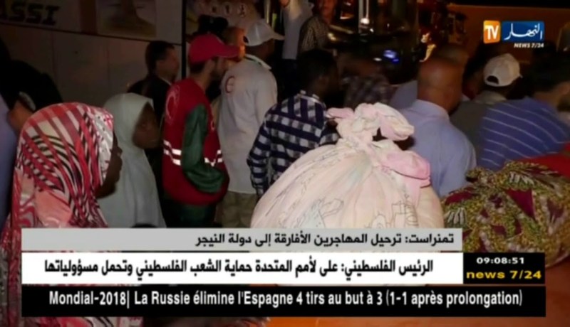 تمنراست : ترحيل المهاجرين الأفارقة إلى دولة  النيجر