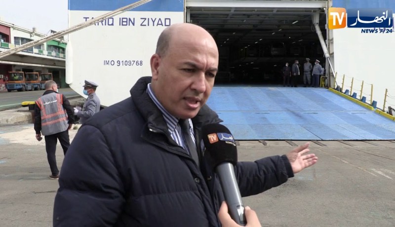 نقل بحري: عودة باخرة طارق إبن زياد من مرسيليا محملة بسيارات الجزائريين