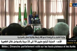 وزارة الشباب والرياضة تدعو 48 رابطة ولائية لحفل بالمرادية