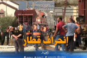 نقل: إنحراف قطار لنقل البضائع بين منطقتي الحراش – خروبة