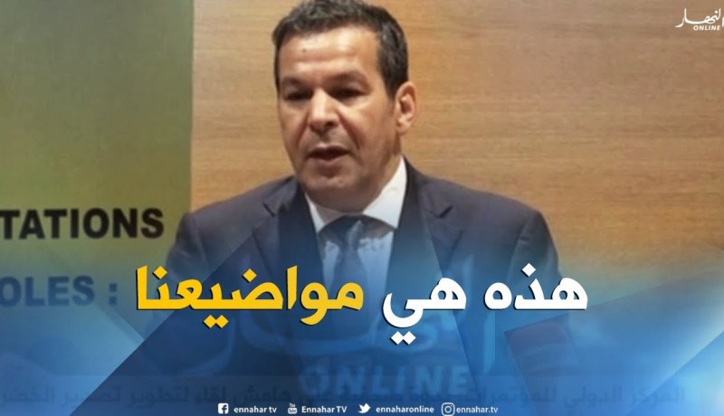 وزير التجارة  “سعيد جلاب”..هذه هي أهم خمس محاور التي سنتطرق إليها