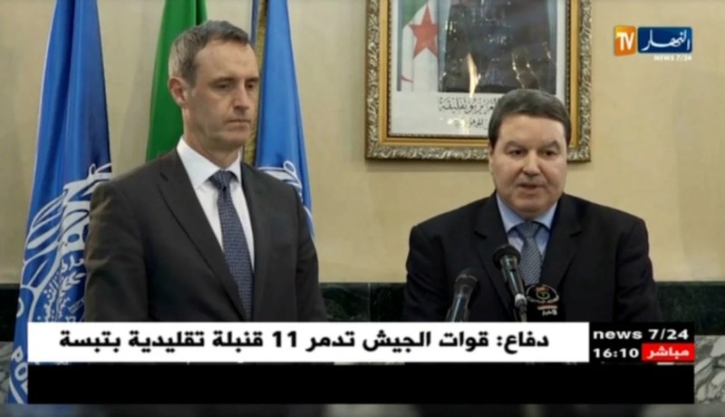 أمن: اللواء عبد الغني هامل يستقبل المدير التنفيذي لمنظمة الأوروبول