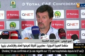 مدرب الإتحاد “تيري فروجي” يؤكد أن فريقه في الطريق الصحيح للتتويج بكأس الكاف