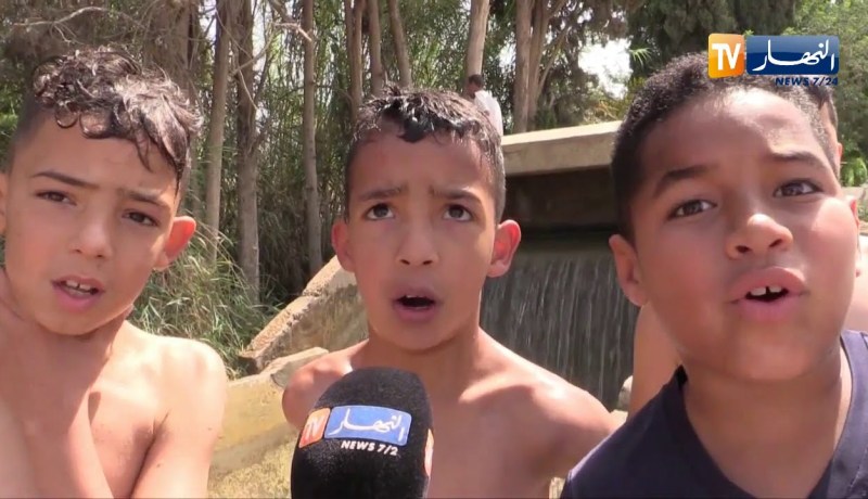 غليزان: قنوات السقي الفلاحية الوجهة الأولى للأطفال في ظل غياب المسابح