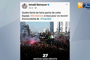 بن ناصر يعبر عن فخره للإنتماء إلى كتيبة بلماضي