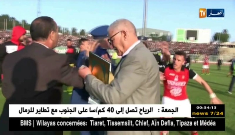 لجنة الإنضباط تضرب بالثقيل وتعاقب لاعب إتحاد العاصمة “كودري” بعامين