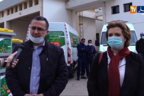 وزارة البيئة توزع مستلزمات الوقاية لفائدة عمال الصحة والنظافة بوهران