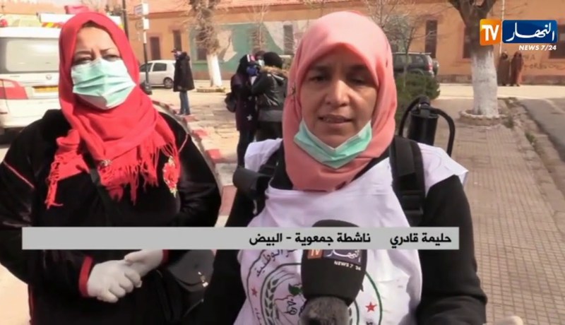 البيض/ حملات تعقيم وتطهير واسعة للأحياء والشوارع لمحاربة فيروس “كورونا”