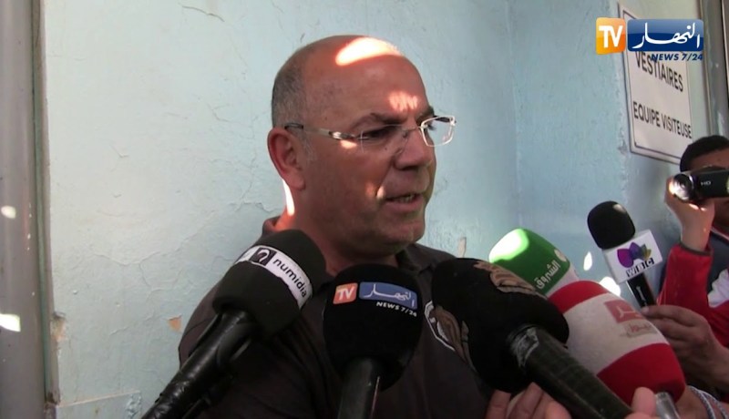 فؤاد بوعلي مدرب وداد تلمسان ينتقد تعيين الحكم عوينة