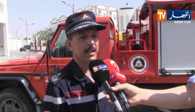 بسكرة : رتل متنقل للحد من حرائق النخيل بالولاية والولايات المجاورة