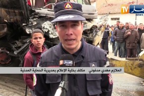 أم البواقي: 16 جريحا في حادث إصطدام ركاب بجدار منزل بعين فكرون