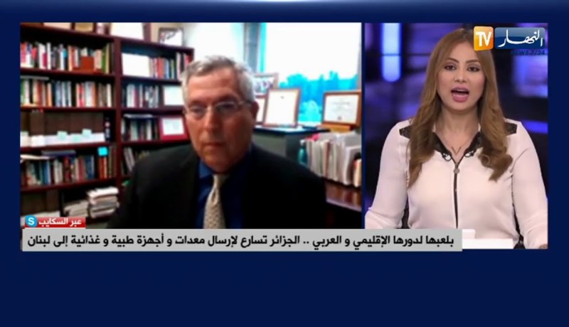 بلعبها لدورها الإقليمي و العربي..  الجزائر تسارع لإٍرسال معدات و أجهزة طبية و غذائية إلى لبنان