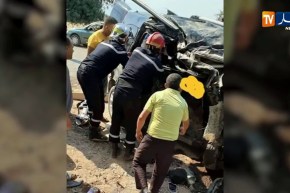 عين الدفلى: هلاك 3 أشخاص وإصابة 3 آخرين في حادث مرور بالطريق الوطني رقم 4