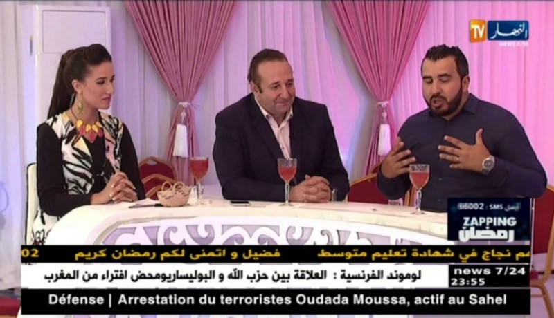 زابينغ رمضان مع بطل مسلسل الخاوة “جليل” والفنان فيصل بلعيد