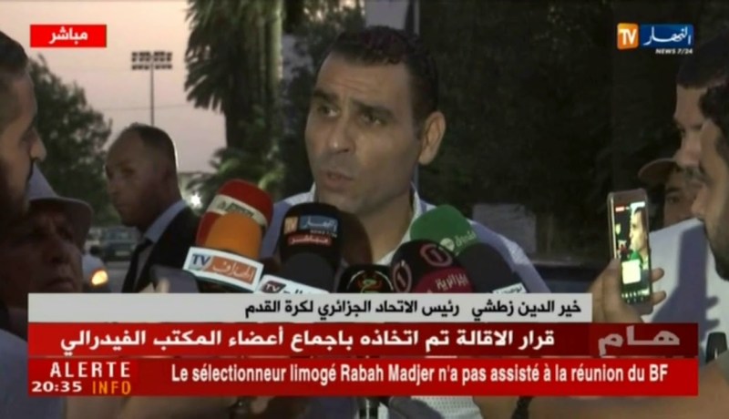 خير الدين زطشي: رابح ماجر وليد الجزائر ومربي..ولن يكون لنا معه مشكل مع التعويضات